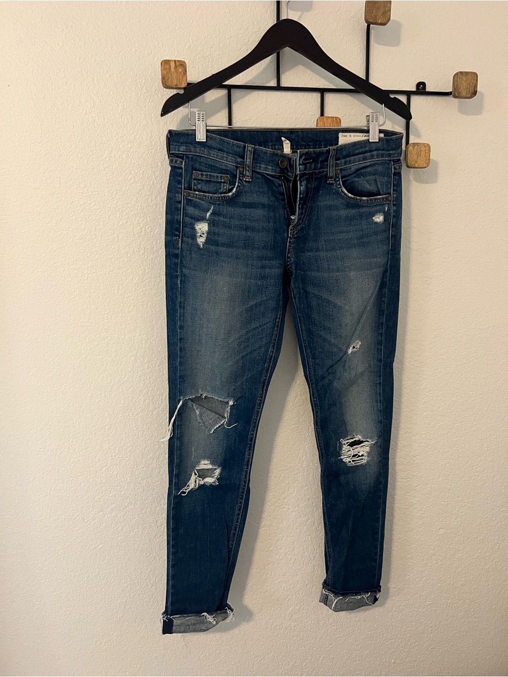 Rag & Bone Dre Distressed Jeans